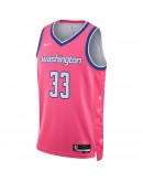 Kyle Kuzma Washington Wizards Nike Unisex 2022/23 Swingman Jersey - City Edition - Pink