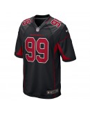 J.J. Watt Arizona Cardinals Nike 2nd Alternate Game Jersey - Black