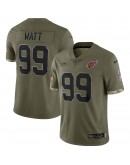 J.J. Watt Arizona Cardinals Nike 2022 Salute To Service Limited Jersey - Olive