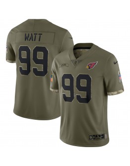 J.J. Watt Arizona Cardinals Nike 2022 Salute To Service Limited Jersey - Olive