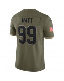 J.J. Watt Arizona Cardinals Nike 2022 Salute To Service Limited Jersey - Olive