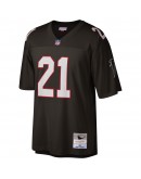 Deion Sanders Atlanta Falcons Mitchell & Ness Big & Tall 1992 Retired Player Replica Jersey - Black