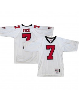 Michael Vick Atlanta Falcons Mitchell & Ness 2001 Authentic Retired Player Jersey - White