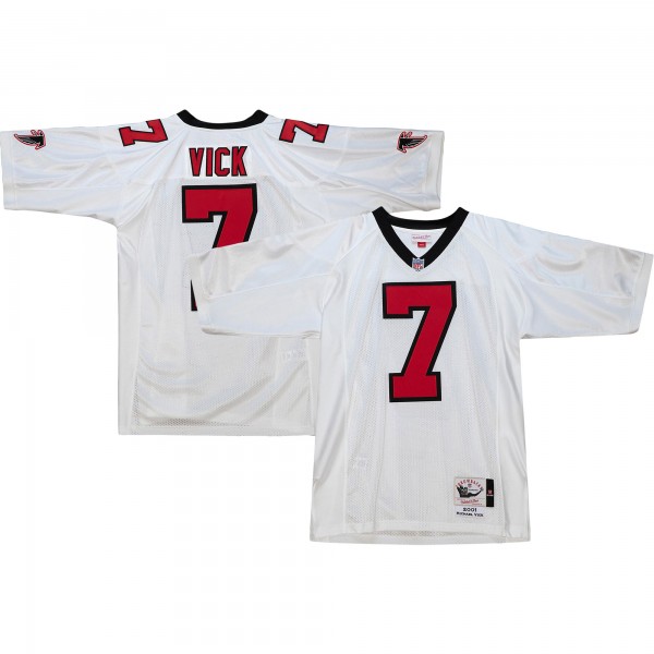 Michael Vick Atlanta Falcons Mitchell & Ness 2001 Authentic Retired Player Jersey - White