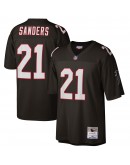 Deion Sanders Atlanta Falcons Mitchell & Ness Big & Tall 1992 Retired Player Replica Jersey - Black