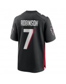 Bijan Robinson Atlanta Falcons Nike 2023 NFL Draft First Round Pick Game Jersey - Black