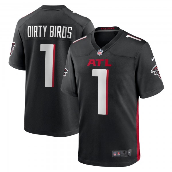 Dirty Birds Atlanta Falcons Nike Game Jersey - Black