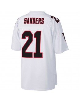 Deion Sanders Atlanta Falcons Mitchell & Ness Big & Tall 1992 Retired Player Replica Jersey - White