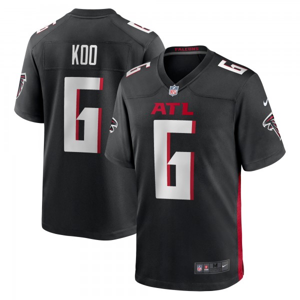 Younghoe Koo Atlanta Falcons Nike Team Game Jersey - Black