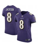 Lamar Jackson Baltimore Ravens Nike Vapor Elite Player Jersey - Purple