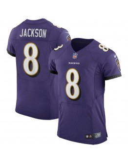 Lamar Jackson Baltimore Ravens Nike Vapor Elite Player Jersey - Purple