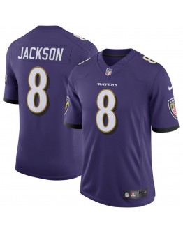 Lamar Jackson Baltimore Ravens Nike Speed Machine Limited Jersey - Purple