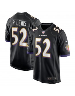 Ray Lewis Baltimore Ravens Nike Retired Player Jersey - Black