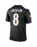 Lamar Jackson Baltimore Ravens Nike Legend Jersey - Black