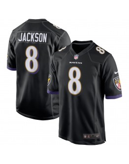 Lamar Jackson Baltimore Ravens Nike Game Jersey - Black