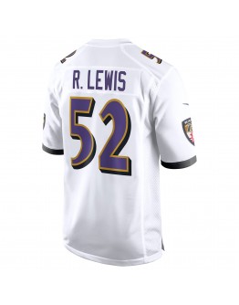 Ray Lewis Baltimore Ravens Nike Retired Player Game Jersey - White