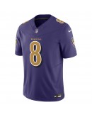 Lamar Jackson Baltimore Ravens Nike Vapor F.U.S.E. Limited Jersey - Purple