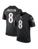 Lamar Jackson Baltimore Ravens Nike Legend Jersey - Black