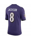 Lamar Jackson Baltimore Ravens Nike Speed Machine Limited Jersey - Purple