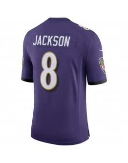 Lamar Jackson Baltimore Ravens Nike Speed Machine Limited Jersey - Purple