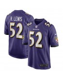 Ray Lewis Baltimore Ravens Nike Retired Player Jersey - Purple