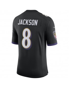 Lamar Jackson Baltimore Ravens Nike Speed Machine Limited Jersey - Black