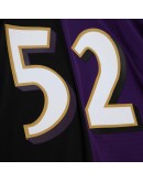 Ray Lewis Baltimore Ravens Mitchell & Ness 2000 Split Legacy Replica Jersey - Purple/Black