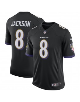 Lamar Jackson Baltimore Ravens Nike Speed Machine Limited Jersey - Black