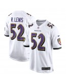 Ray Lewis Baltimore Ravens Nike Retired Player Game Jersey - White