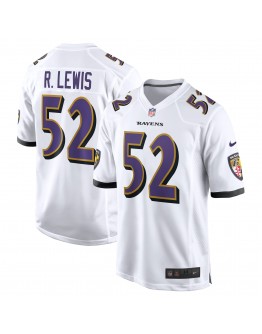 Ray Lewis Baltimore Ravens Nike Retired Player Game Jersey - White