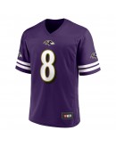 Men's Lamar Jackson Purple Baltimore Ravens Replica Player Jersey