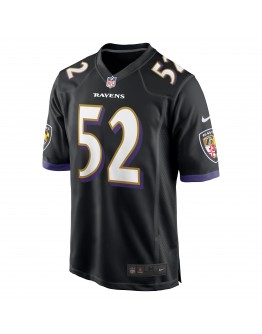 Ray Lewis Baltimore Ravens Nike Retired Player Jersey - Black