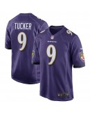 Justin Tucker Baltimore Ravens Nike Game Jersey - Purple