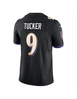 Justin Tucker Baltimore Ravens Nike Vapor F.U.S.E. Limited Jersey - Black