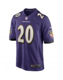 Ed Reed Baltimore Ravens Nike Game Retired Player Jersey - Purple