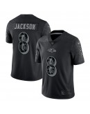 Lamar Jackson Baltimore Ravens Nike RFLCTV Limited Jersey - Black