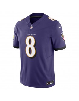 Lamar Jackson Baltimore Ravens Nike Vapor F.U.S.E. Limited Jersey - Purple