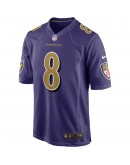 Lamar Jackson Baltimore Ravens Nike Alternate Game Jersey - Purple