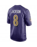 Lamar Jackson Baltimore Ravens Nike Alternate Game Jersey - Purple