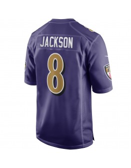 Lamar Jackson Baltimore Ravens Nike Alternate Game Jersey - Purple