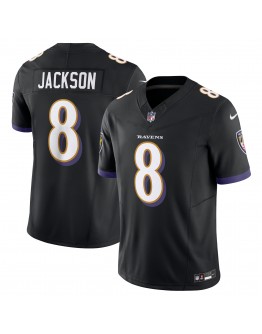 Lamar Jackson Baltimore Ravens Nike Vapor F.U.S.E. Limited Jersey - Black