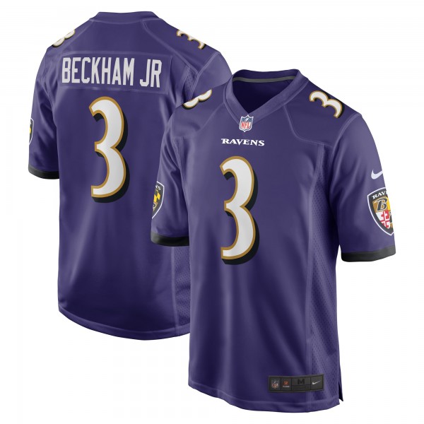 Odell Beckham Jr. Baltimore Ravens Nike Game Jersey - Purple