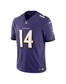 Kyle Hamilton Baltimore Ravens Nike Vapor F.U.S.E. Limited Jersey - Purple