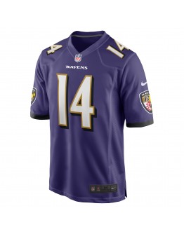 Kyle Hamilton Baltimore Ravens Nike Player Game Jersey - Purple