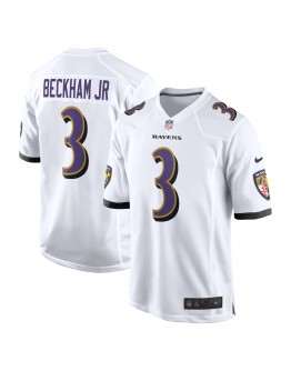 Odell Beckham Jr. Baltimore Ravens Nike Game Jersey - White