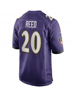 Ed Reed Baltimore Ravens Nike Game Retired Player Jersey - Purple