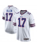 Josh Allen Buffalo Bills Nike Game Player Jersey - White