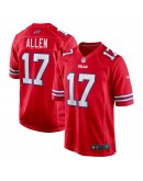 Josh Allen Buffalo Bills Nike Alternate Game Jersey - Red