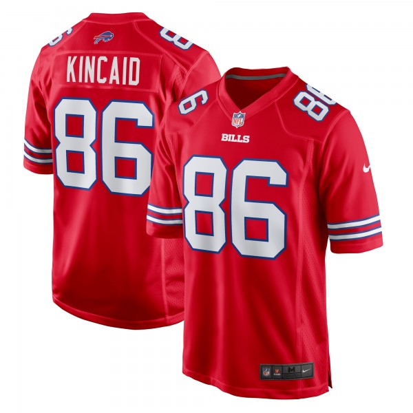 Dalton Kincaid Buffalo Bills Nike Alternate Game Jersey - Red