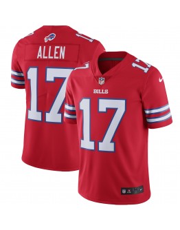 Josh Allen Buffalo Bills Nike Color Rush Vapor Limited Jersey - Red